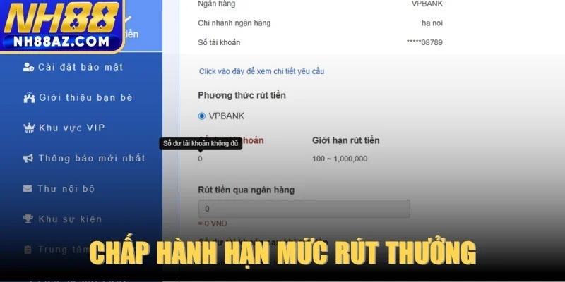 Chấp hành hạn mức 